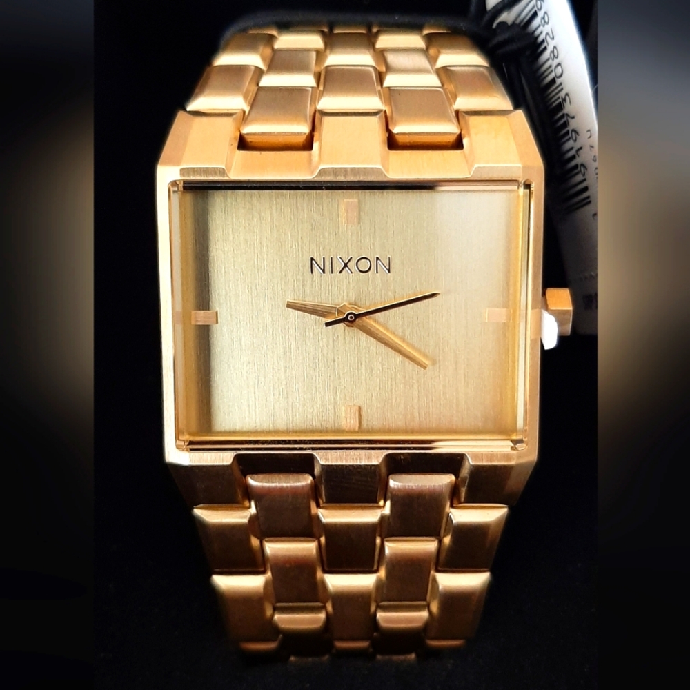 Nixon Ticket II Quartz Gold Watch *NWT* - Picture 12 of 16